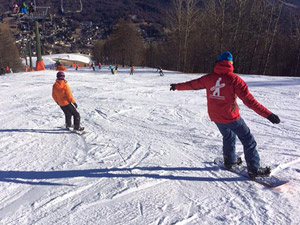 Corsi snowboard a Cortina