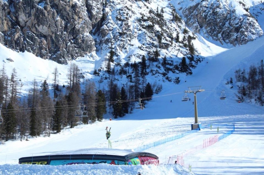 Big Air Bag in Faloria, Cortina