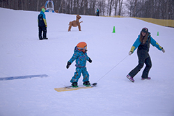 Children's Snowboard Lessons in Cortina