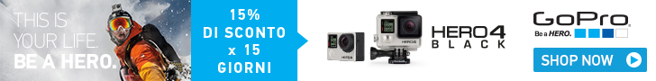 GoPro sconto 15x15