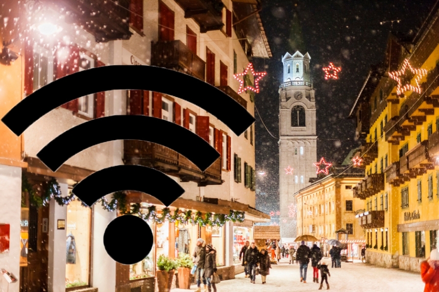 Free wifi Cortina d'Ampezzo