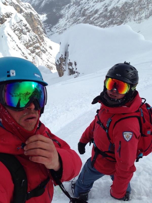 Freeride in Cortina d'Ampezzo