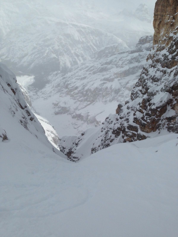 Cortina d'Ampezzo, cristallo canale uno