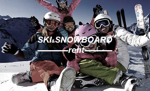 Ski&snowboard online rental